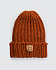 czapki damskie Czapka beanie z wełny merynosa handmade POMARAŃ