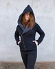 bluza z kapturem damska Bluza damska w stylu remoneski , gotycki styl