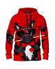 bluza z kapturem damska Damska Bluza z kapturem DR.CROW Dog Lover