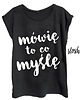 t-shirt damskie Mówię to co myślę, t-shirt firmy sloshe
