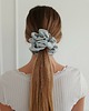 gumki do włosów Gumka jedwabna, scrunchie,morning blossom MAXI