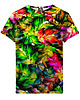 t-shirty dla dziewczynki T-shirt Girl DR.CROW Jungle Leaves