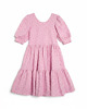 sukienki dla dziewczynki Sukienka różowa w serduszka