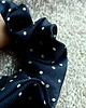 gumki do włosów Jedwabne SCRUNCHIE gumka do włosów Upcykling