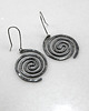 kolczyki srebrne Spiralne - srebrne kolczyki lub klipsy