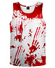 t-shirty męskie DR.CROW Bokserka Męska Zombie White
