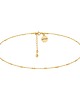 chokery Złoty łańcuszkowy choker