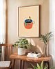 plakaty Pierwszy łyk espresso - plakat 50x70 cm z kawą
