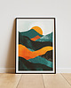 plakaty Plakat - Sun set