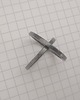 obrączki ślubne Dwie obrączki kute > srebro 925 > oksydowane > 2 mm
