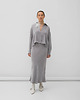 spódnice midi Spódnica Melody premium silver midi