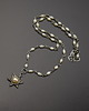 chokery Krótki naszyjnik choker perły wire wrapping słońce