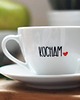 filiżanki Filiżanka KOCHAM CIĘ z Twoim inicjałem