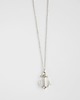 naszyjniki - inne Rhodium Plated Anchor Necklace