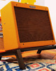 meble - inne Amp Stand Black Danish Cord - Drewniany stojak na wzmacniacz gitarowy