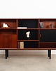 regały i półki Biblioteczka tekowa, duński design, lata 70, produkcja: Dania