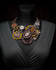 wisiory Isadora - naszyjnik soutache