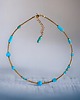 chokery Naszyjnik TURQUOISE : choker : summer collection : TURKUSOWY NASZYJNIK