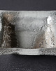 patery i talerze MISA KWADRAT SREBRO +BIEL 20 cm x 20 cm