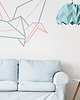 lampy wiszące Lampa wisząca origami ICEBERG L turkusowa