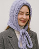 czapki damskie BONBON balaclava x bonnet fiolet