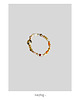 Pierścionki elastyczne Mx&Mch pierścionek z jaspisem dalmatyńskim