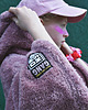 bluza z kapturem damska Poncho Biggy Blueberry