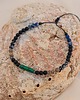 biżuteria męska Bransoletka Męska Strzelec Malachit Chalcedon Lapis Lazuli