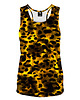 topy damskie DR.CROW Bokserka Damska Gold Leopard