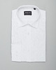 koszule męskie Koszula męska lniana lentini 00384 biały slim fit