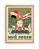 plakaty Plakat Miś jogin