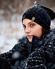 czapki damskie Ana Moroles, Czapka 100% merino, czarna