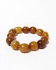 bransoletki z kamieni naturalnych Bransoletka - Agat - brązowa