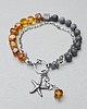 bransoletki z kamieni naturalnych Podwójna Bransoletka Modern Amber