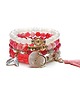 bransoletki z kamieni naturalnych Strawberry sorbet /19-06-23/ set