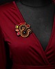 broszki Autumn Garden- broszka soutache