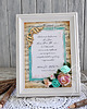 kartki scrapbooking Ramka z podziękowaniami dla nauczyciela
