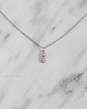 srebrne naszyjniki Rhodium Plated Pineapple Necklace