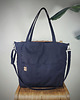 torby na ramię Lazy bag Pocket  torba czarna bawełniana vegan