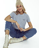 t-shirt damskie Koszulka T-SHIRT basic z haftem Kolibra