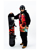 bluzy męskie Męska Bluza Snowboard DR.CROW Fraktal