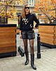 bluza bez kaptura damska Bluza sky black