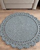dywany Dywan okrągły szydełkowy ze sznurka 100cm