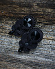 kolczyki soutache Czarne  kolczyki soutache