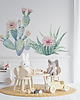 naklejki ścienne do pokoju dziecka Naklejki ścienne BOHO-kaktusy 3