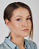 kolczyki szklane Długie kolczyki z fioletowym blaskiem Ebru e48/79
