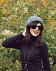 czapki damskie Chunky Alpine Alpaca beanie szara czapka