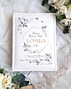 komunia - pozostałe Komunijny album ZŁOTY HEKSAGON z dedykacją, prezent na Komunie
