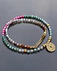 chokery Agaty multicolor pastel /choker/ naszyjnik - Szlachetna kolekcja