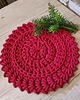 podkładki do kuchni Podkładka boho ze sznurka bawełnianego 26cm